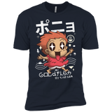 T-Shirts Midnight Navy / YXS Kawaii Gold Fish Boys Premium T-Shirt