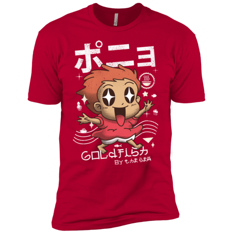 T-Shirts Red / YXS Kawaii Gold Fish Boys Premium T-Shirt