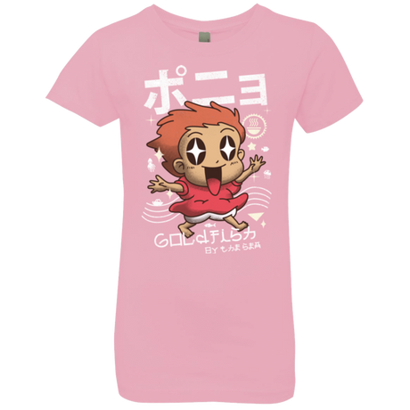 T-Shirts Light Pink / YXS Kawaii Gold Fish Girls Premium T-Shirt