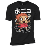 T-Shirts Black / X-Small Kawaii Gold Fish Men's Premium T-Shirt