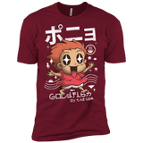 T-Shirts Cardinal / X-Small Kawaii Gold Fish Men's Premium T-Shirt