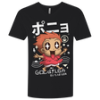 T-Shirts Black / X-Small Kawaii Gold Fish Men's Premium V-Neck