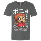 T-Shirts Heavy Metal / X-Small Kawaii Gold Fish Men's Premium V-Neck