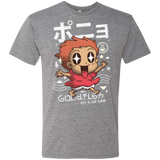 T-Shirts Premium Heather / Small Kawaii Gold Fish Men's Triblend T-Shirt