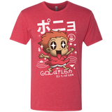 T-Shirts Vintage Red / Small Kawaii Gold Fish Men's Triblend T-Shirt