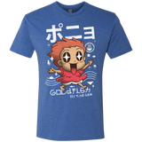 T-Shirts Vintage Royal / Small Kawaii Gold Fish Men's Triblend T-Shirt