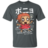T-Shirts Dark Heather / Small Kawaii Gold Fish T-Shirt