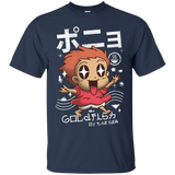 T-Shirts Navy / Small Kawaii Gold Fish T-Shirt