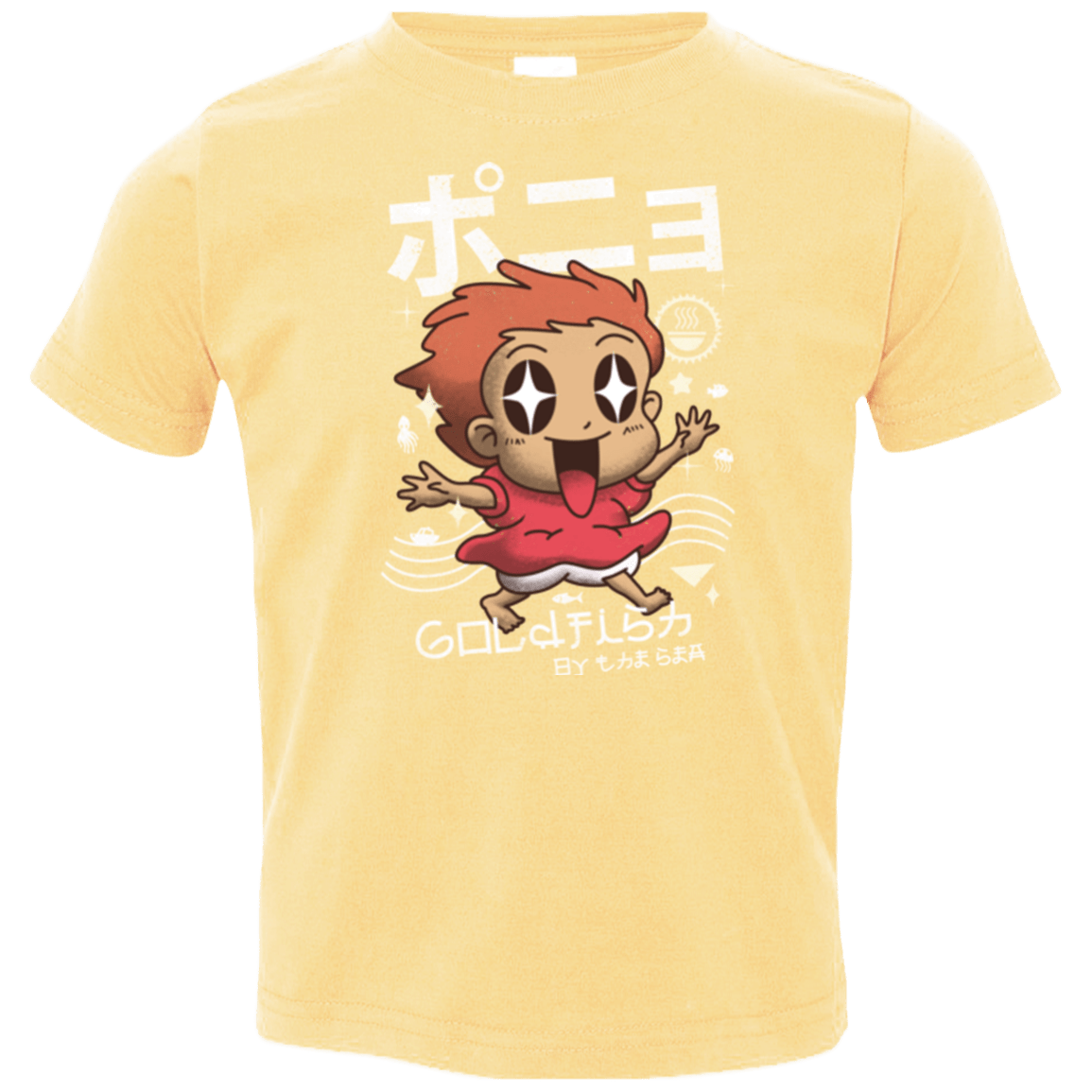 T-Shirts Butter / 2T Kawaii Gold Fish Toddler Premium T-Shirt