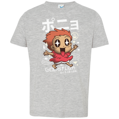 T-Shirts Heather / 2T Kawaii Gold Fish Toddler Premium T-Shirt