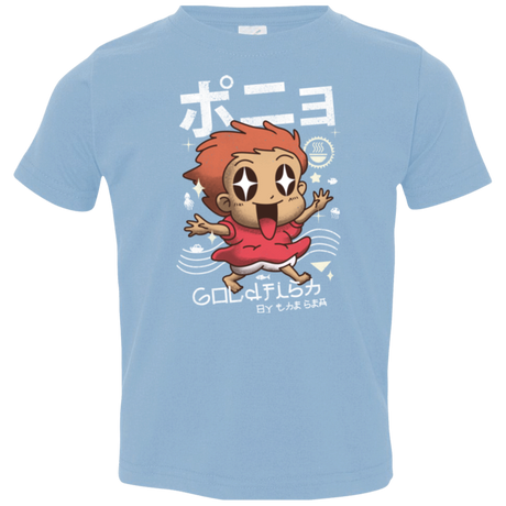 T-Shirts Light Blue / 2T Kawaii Gold Fish Toddler Premium T-Shirt