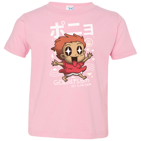 T-Shirts Pink / 2T Kawaii Gold Fish Toddler Premium T-Shirt