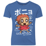 T-Shirts Vintage Royal / YXS Kawaii Gold Fish Youth Triblend T-Shirt