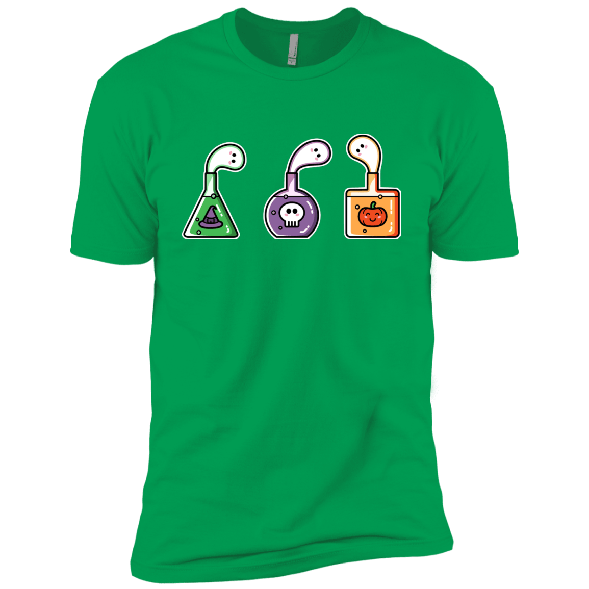 T-Shirts Kelly Green / YXS Kawaii Halloween Potions Boys Premium T-Shirt