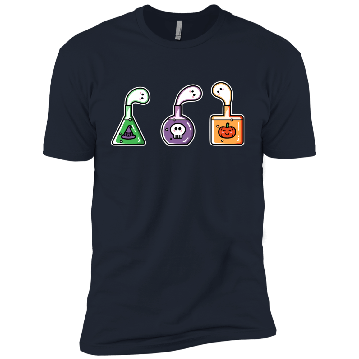 T-Shirts Midnight Navy / YXS Kawaii Halloween Potions Boys Premium T-Shirt