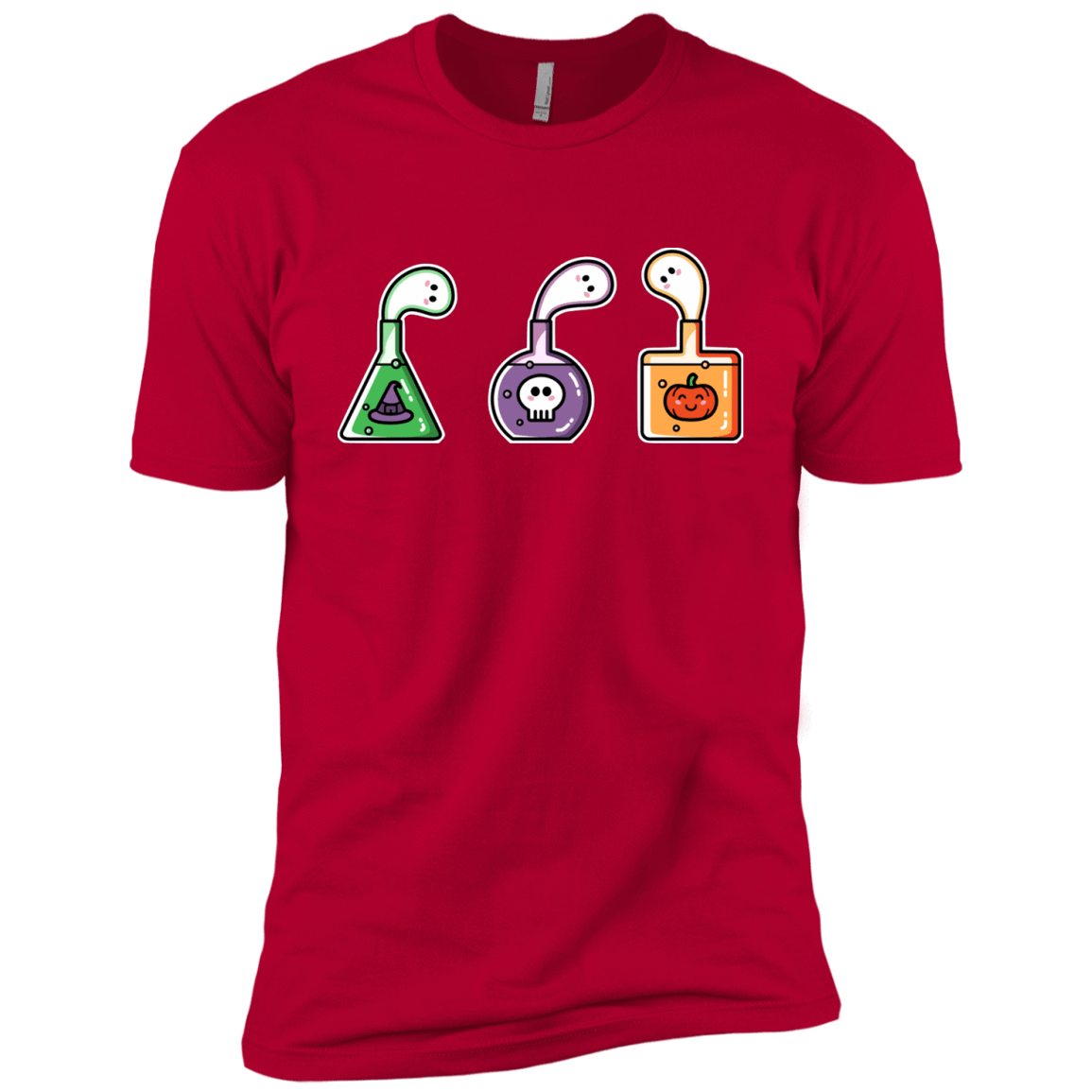 T-Shirts Red / YXS Kawaii Halloween Potions Boys Premium T-Shirt