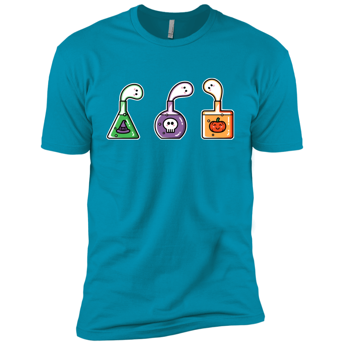 T-Shirts Turquoise / YXS Kawaii Halloween Potions Boys Premium T-Shirt