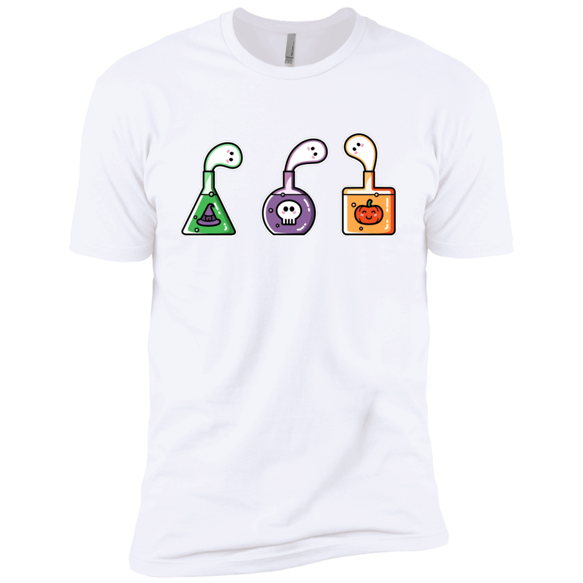 T-Shirts White / YXS Kawaii Halloween Potions Boys Premium T-Shirt