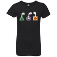 T-Shirts Black / YXS Kawaii Halloween Potions Girls Premium T-Shirt