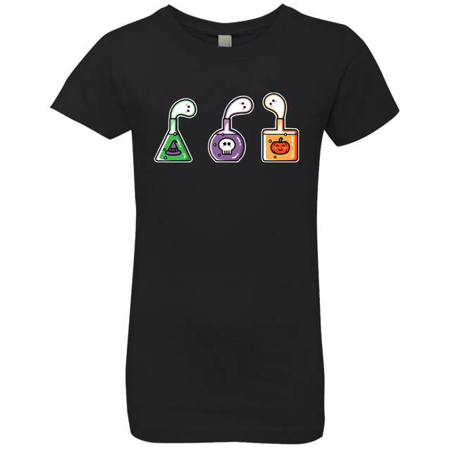 T-Shirts Black / YXS Kawaii Halloween Potions Girls Premium T-Shirt