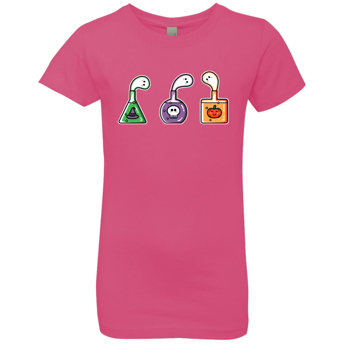 T-Shirts Hot Pink / YXS Kawaii Halloween Potions Girls Premium T-Shirt