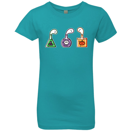 T-Shirts Tahiti Blue / YXS Kawaii Halloween Potions Girls Premium T-Shirt