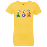 T-Shirts Vibrant Yellow / YXS Kawaii Halloween Potions Girls Premium T-Shirt