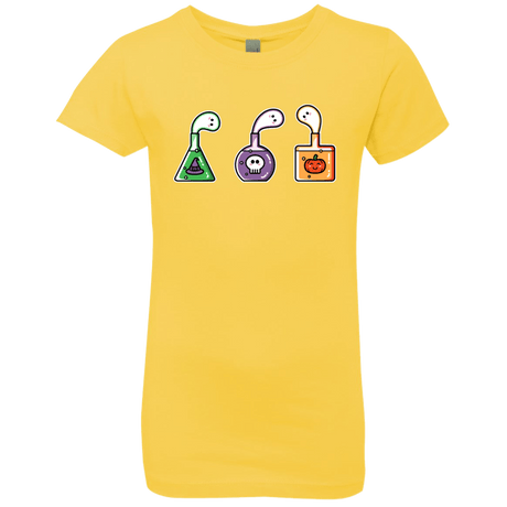 T-Shirts Vibrant Yellow / YXS Kawaii Halloween Potions Girls Premium T-Shirt
