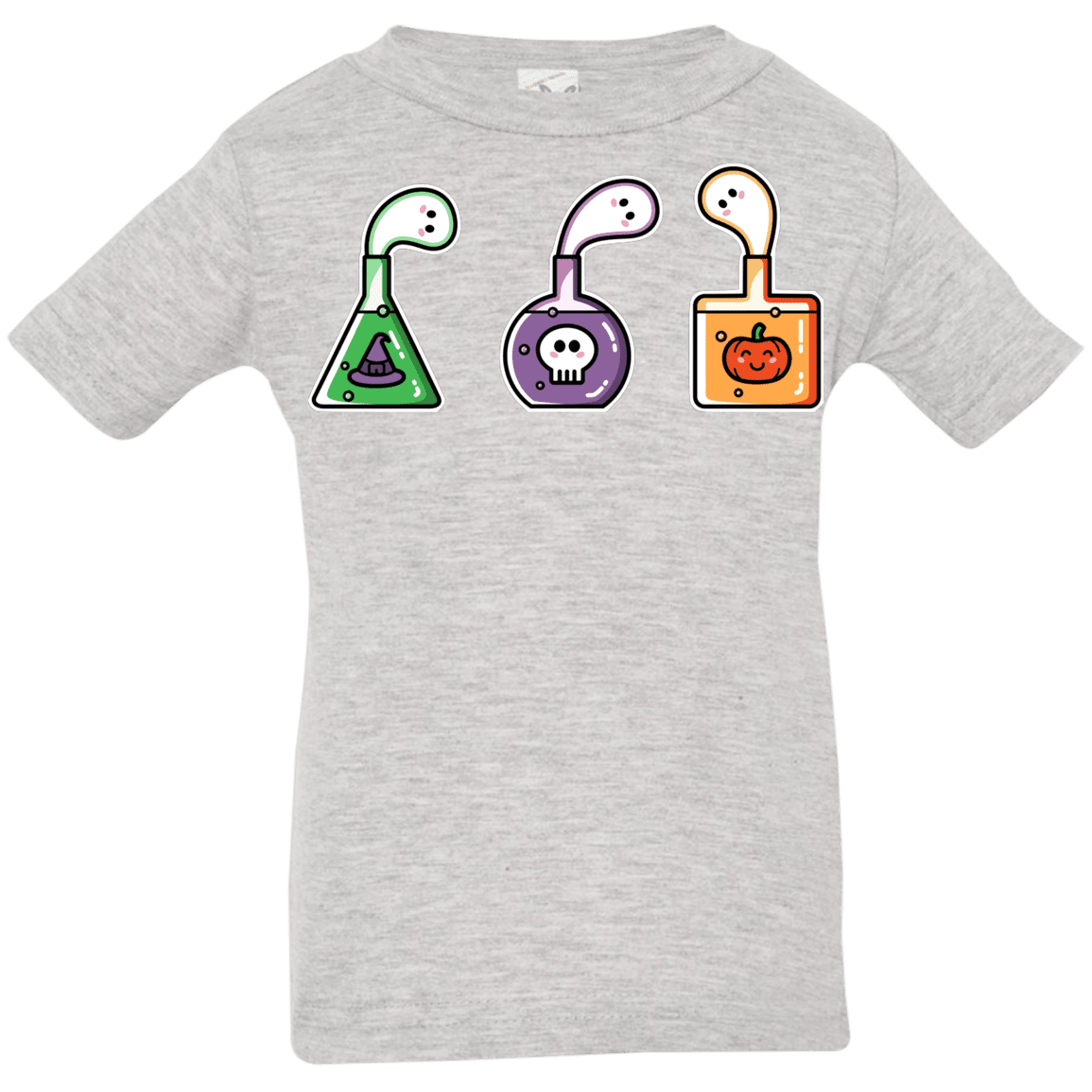 T-Shirts Heather Grey / 6 Months Kawaii Halloween Potions Infant Premium T-Shirt