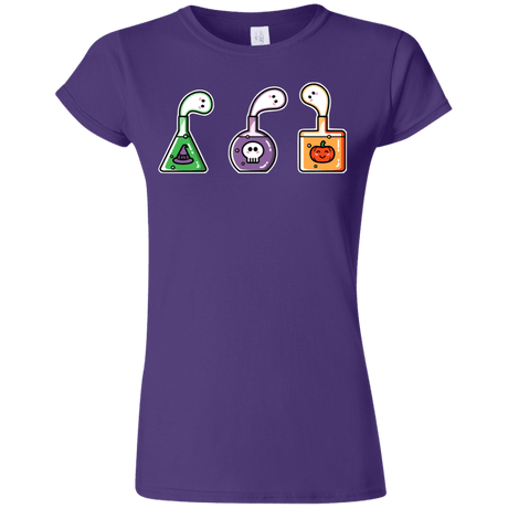 T-Shirts Purple / S Kawaii Halloween Potions Junior Slimmer-Fit T-Shirt