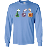 T-Shirts Carolina Blue / S Kawaii Halloween Potions Men's Long Sleeve T-Shirt