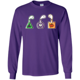 T-Shirts Purple / S Kawaii Halloween Potions Men's Long Sleeve T-Shirt