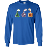 T-Shirts Royal / S Kawaii Halloween Potions Men's Long Sleeve T-Shirt