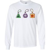 T-Shirts White / S Kawaii Halloween Potions Men's Long Sleeve T-Shirt