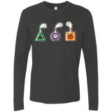 T-Shirts Heavy Metal / S Kawaii Halloween Potions Men's Premium Long Sleeve