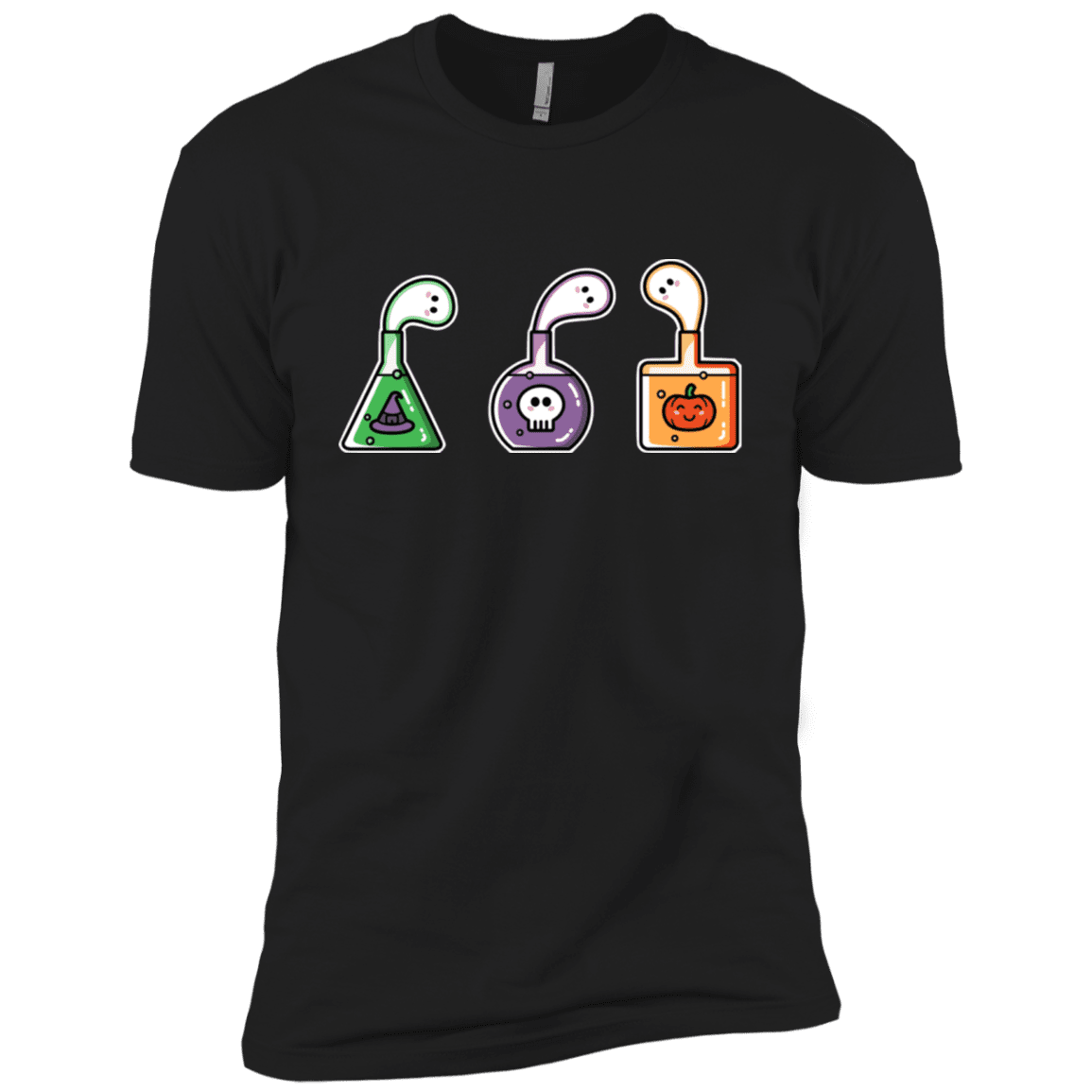 T-Shirts Black / X-Small Kawaii Halloween Potions Men's Premium T-Shirt