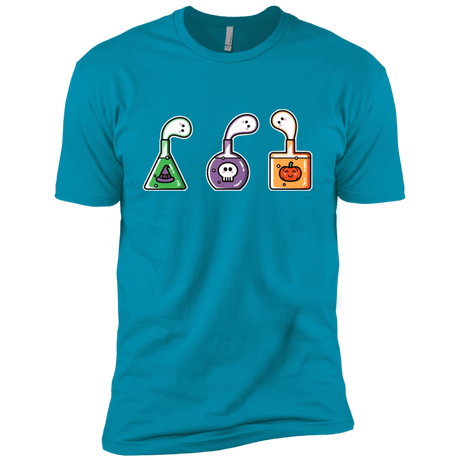 T-Shirts Turquoise / X-Small Kawaii Halloween Potions Men's Premium T-Shirt