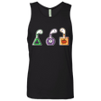 T-Shirts Black / S Kawaii Halloween Potions Men's Premium Tank Top