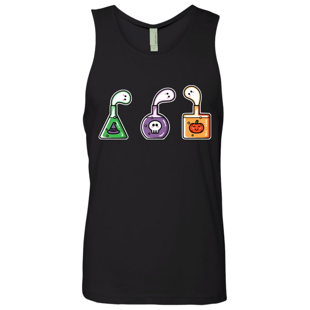 T-Shirts Black / S Kawaii Halloween Potions Men's Premium Tank Top