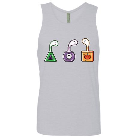 T-Shirts Heather Grey / S Kawaii Halloween Potions Men's Premium Tank Top