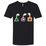 T-Shirts Black / X-Small Kawaii Halloween Potions Men's Premium V-Neck