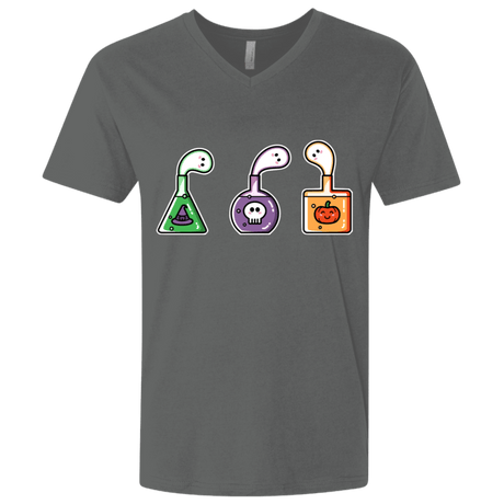 T-Shirts Heavy Metal / X-Small Kawaii Halloween Potions Men's Premium V-Neck