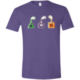 T-Shirts Heather Purple / S Kawaii Halloween Potions Men's Semi-Fitted Softstyle