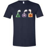 T-Shirts Navy / X-Small Kawaii Halloween Potions Men's Semi-Fitted Softstyle