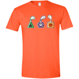 T-Shirts Orange / S Kawaii Halloween Potions Men's Semi-Fitted Softstyle