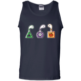 T-Shirts Navy / S Kawaii Halloween Potions Men's Tank Top