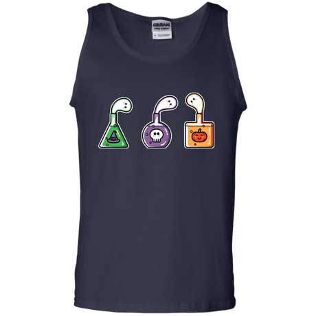 T-Shirts Navy / S Kawaii Halloween Potions Men's Tank Top