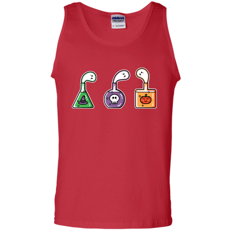 T-Shirts Red / S Kawaii Halloween Potions Men's Tank Top