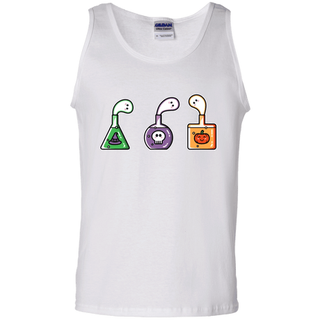 T-Shirts White / S Kawaii Halloween Potions Men's Tank Top
