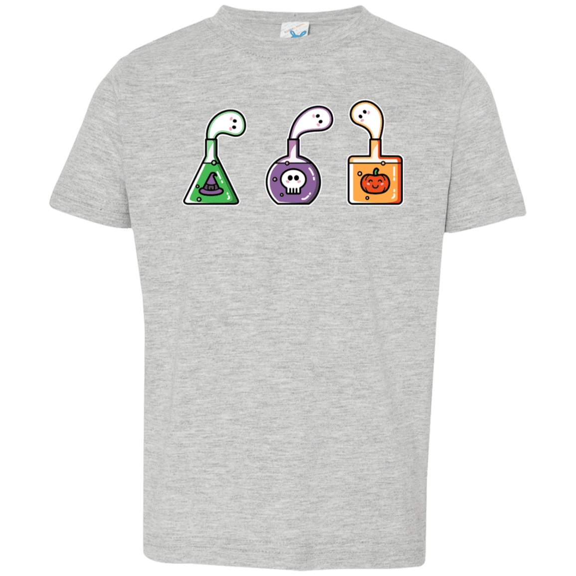 T-Shirts Heather Grey / 2T Kawaii Halloween Potions Toddler Premium T-Shirt